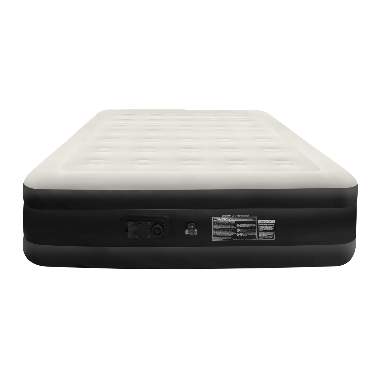 FLOAT NimbusRest Tweepersoons luchtbed, pomp op stopcontact, detail