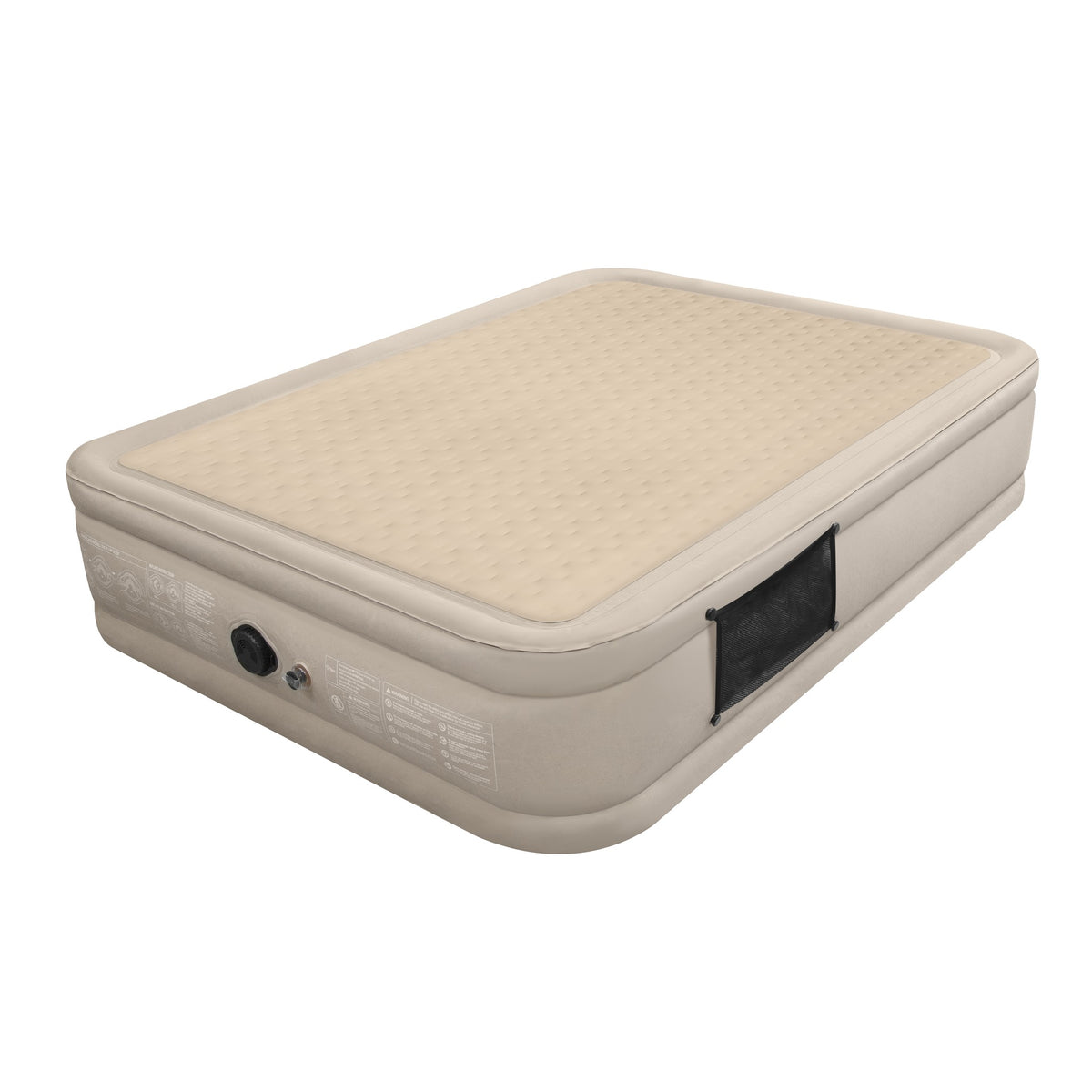 FLOAT CloudSpring Tweepersoons luchtbed, beige, detail