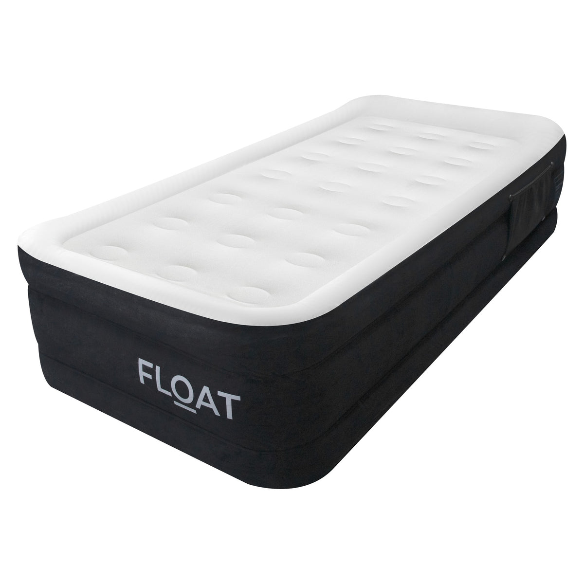 FLOAT VersaVento Eenpersoons luchtbed met ingebouwde pomp, detail