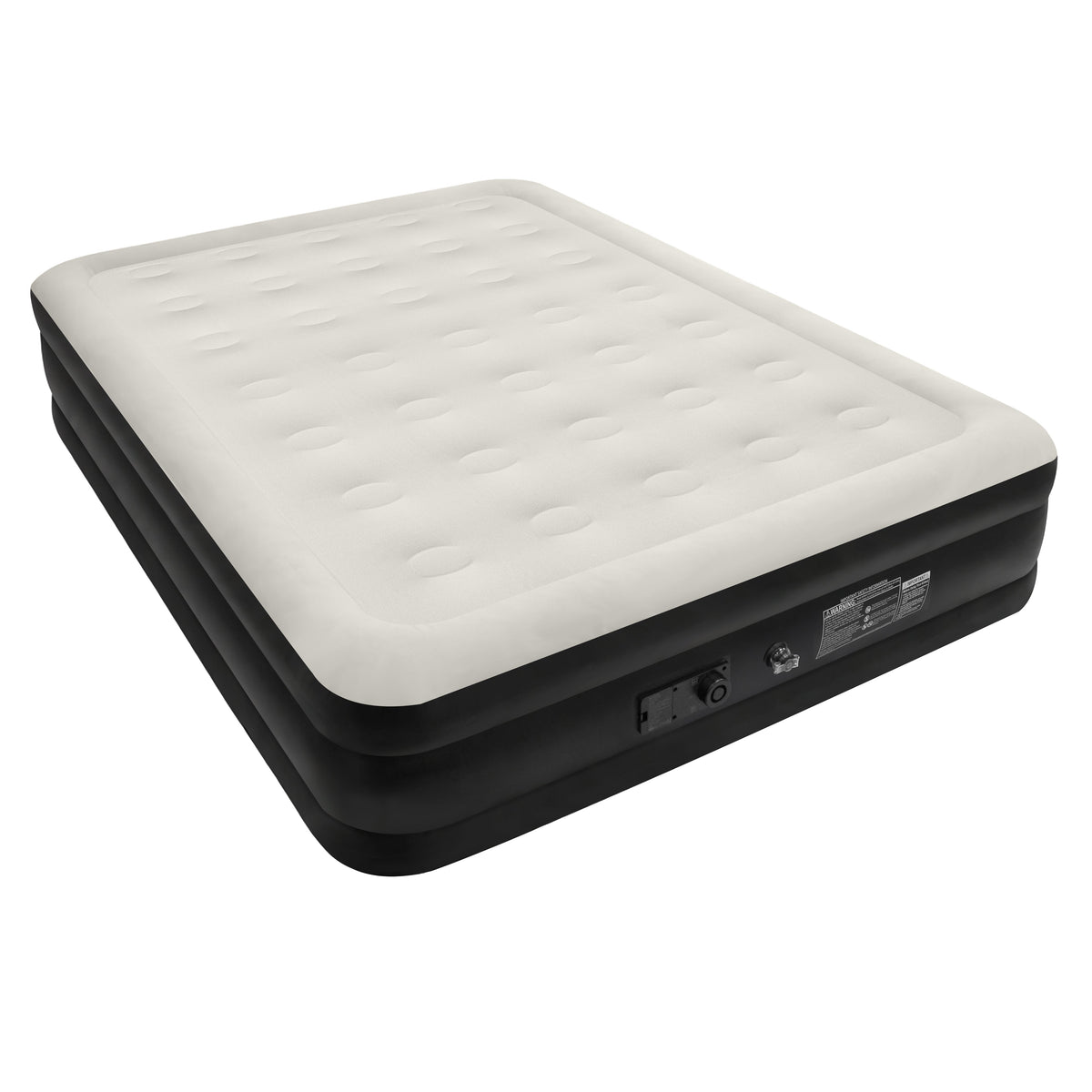 FLOAT NimbusRest Tweepersoons luchtbed, pomp op stopcontact, detail