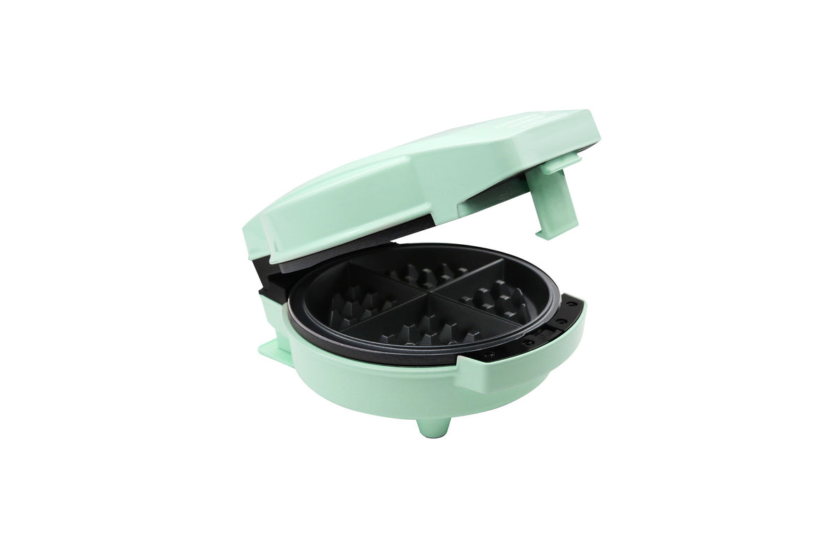 JAP Dough Joy wafelijzer voor 1 ronde wafel, groen, detail