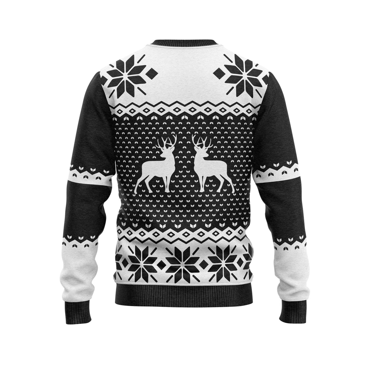 JAP Kersttrui - Classic one - Zwart, achterkant