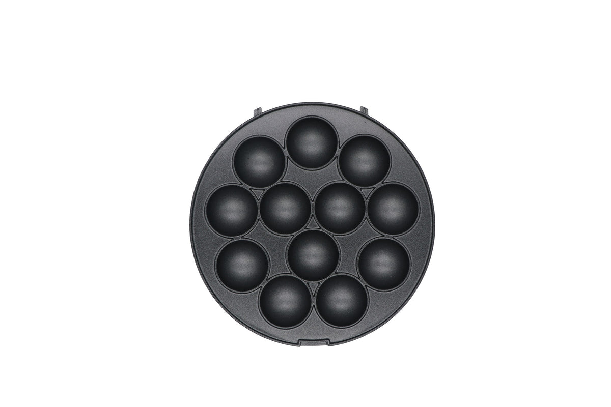 JAP Dough Joy 5-in-1 wafelijzer met donut- en cakepopplaten, groen, detail