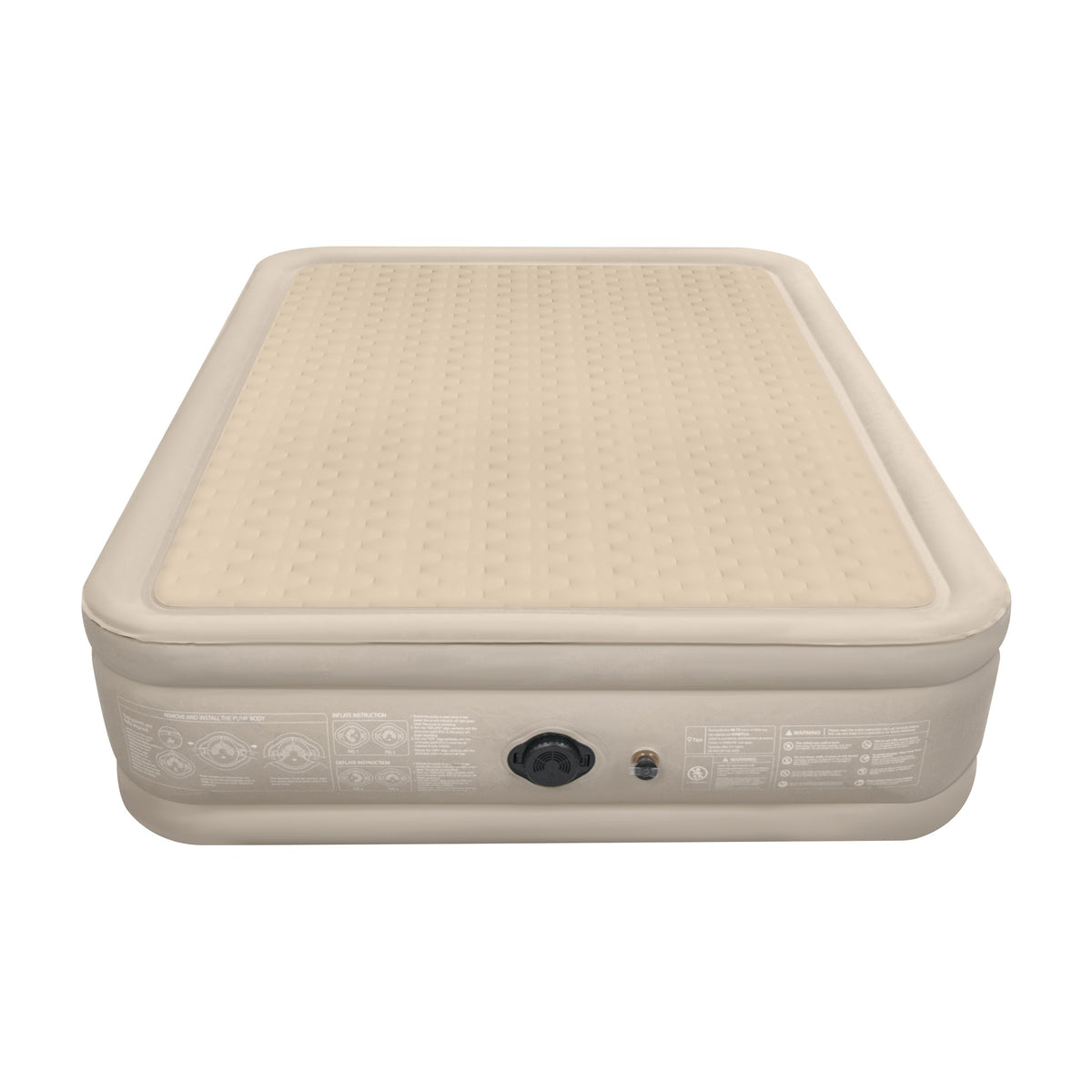 FLOAT CloudSpring Tweepersoons luchtbed, beige, detail