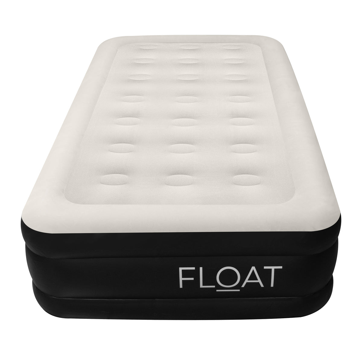 FLOAT NimbusRest Eenpersoons luchtbed, pomp op stopcontact, detail