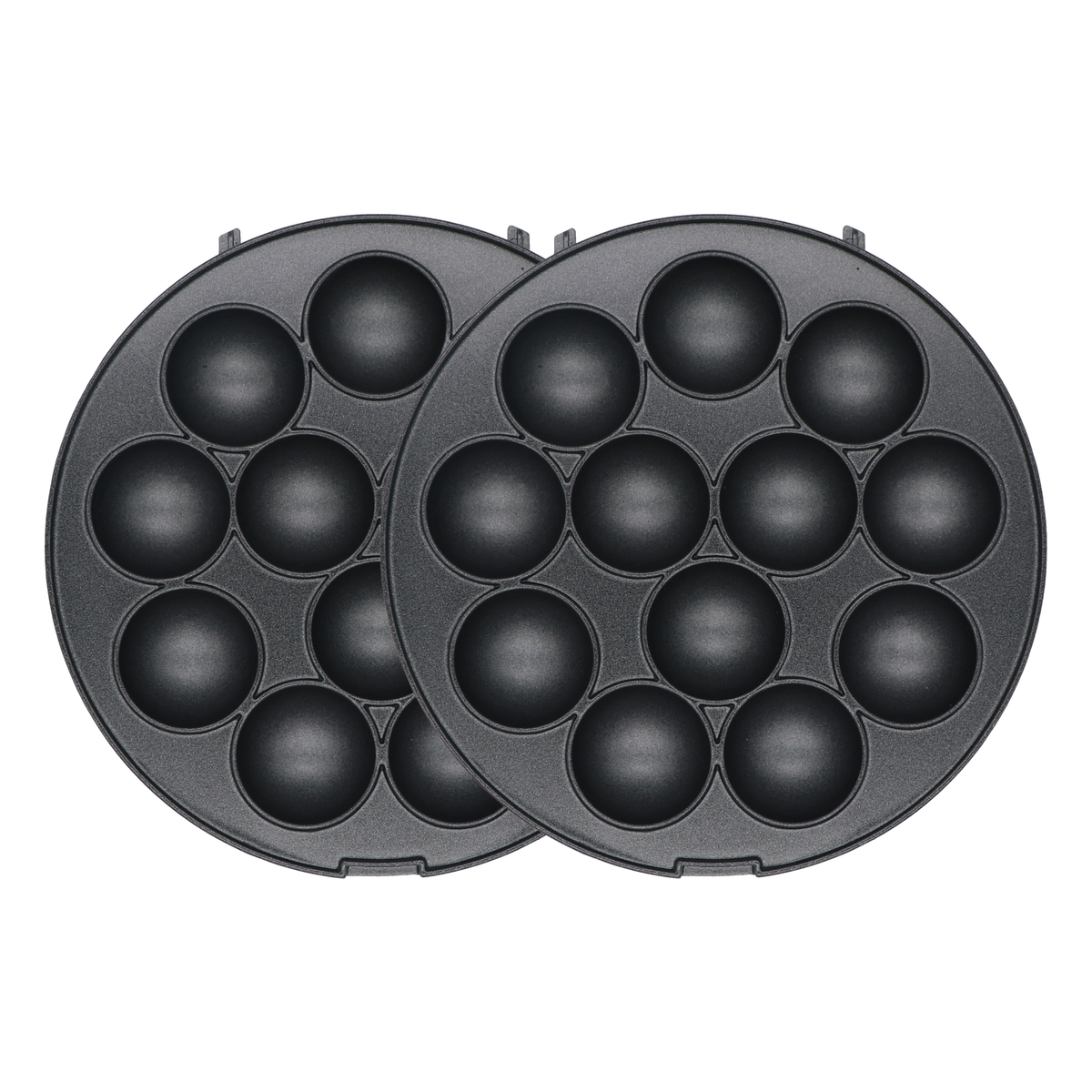 Wafelijzer cake pop platen