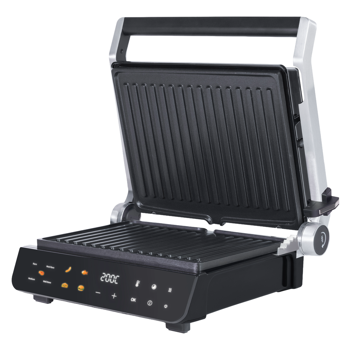 JAP Integrill contactgrill met uitneembare platen