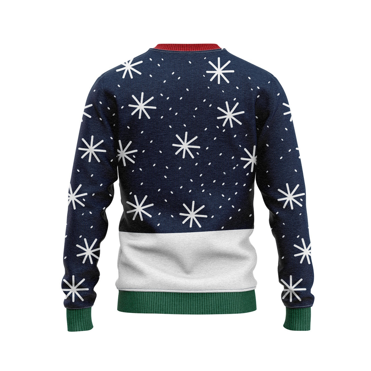 JAP Interactieve Kersttrui - Santastring, achterkant