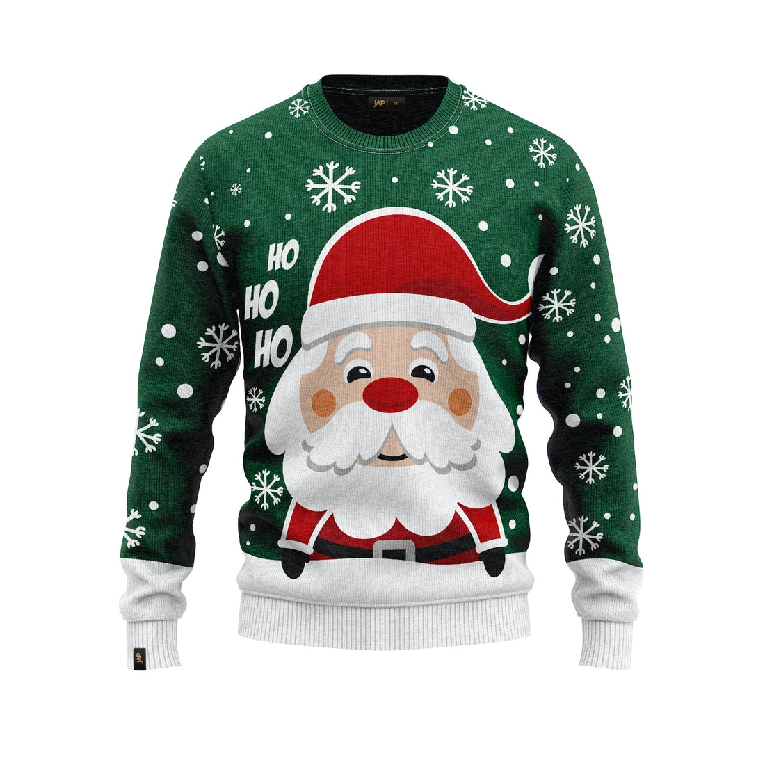 JAP Kersttrui - Kerstman - Groen